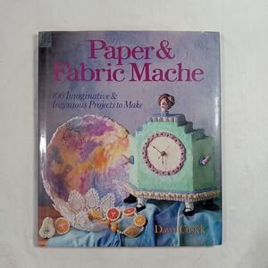 Paper & Fabric Mache Hardcover Book